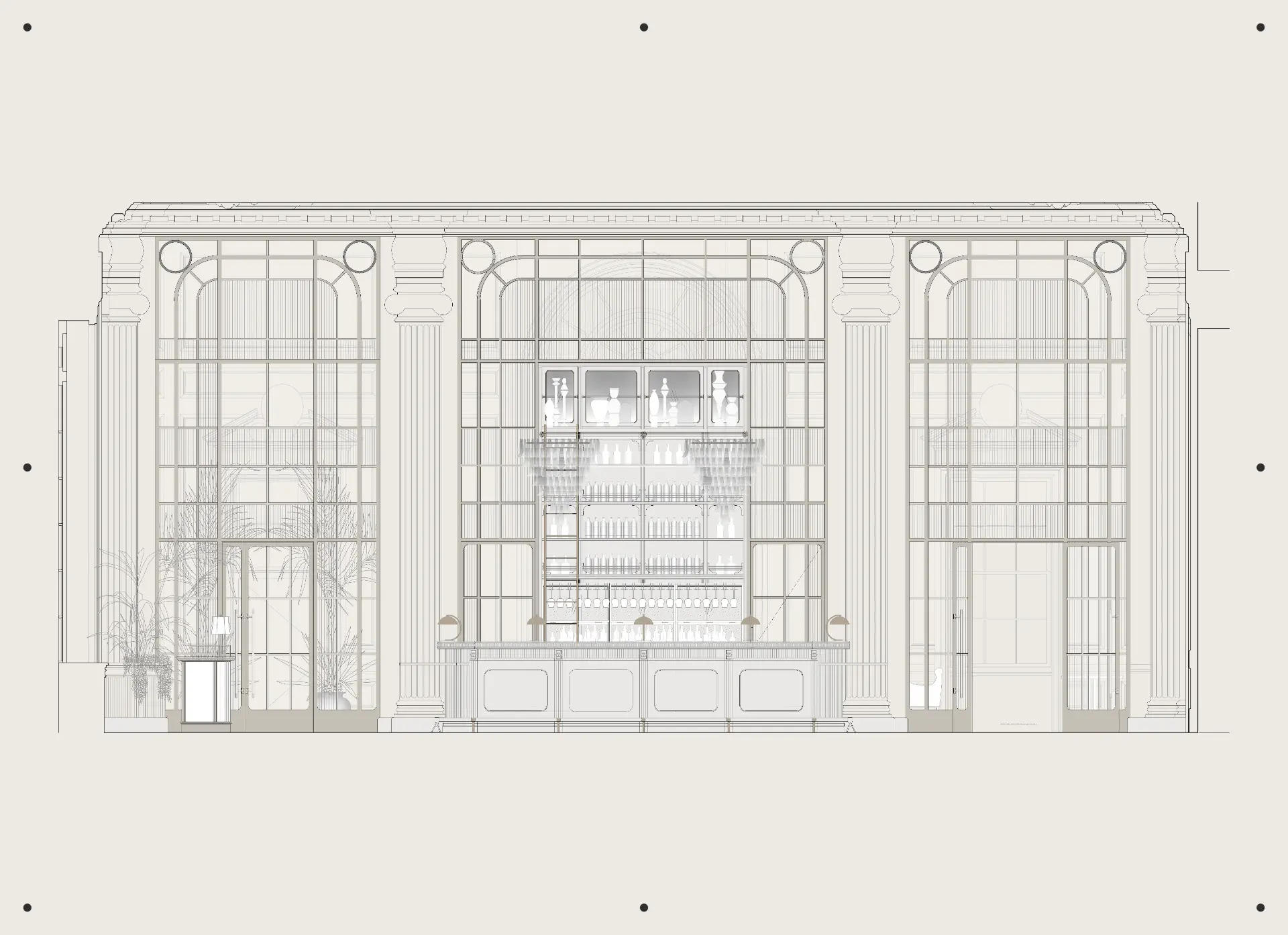 Furniture layout e finalizzazione tavole — tavola tecnica design drawings (2) realizzata da Layering