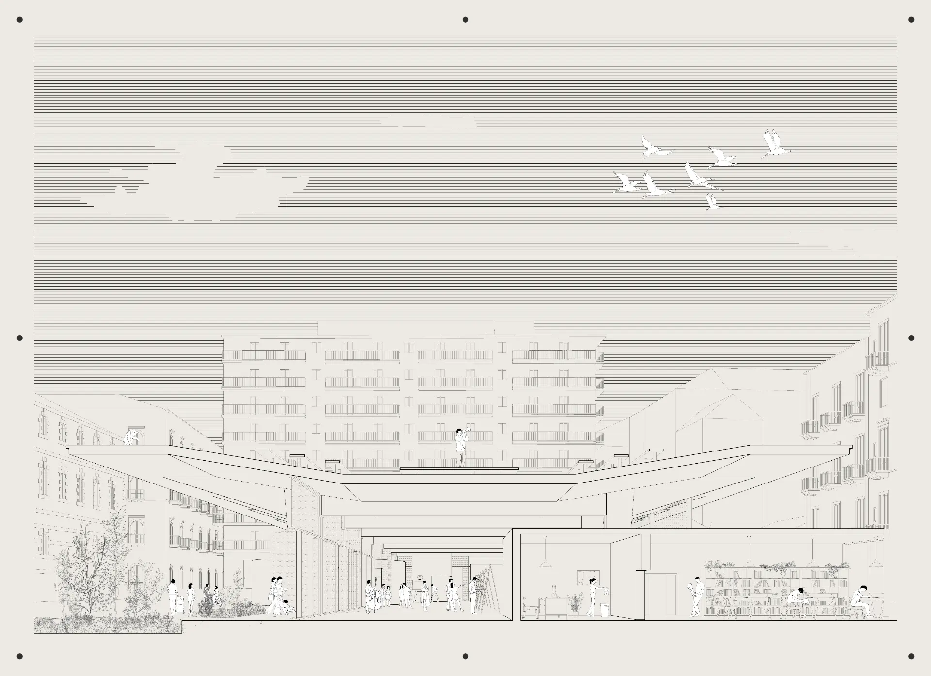 Furniture layout e finalizzazione tavole — tavola tecnica design drawings (4) realizzata da Layering