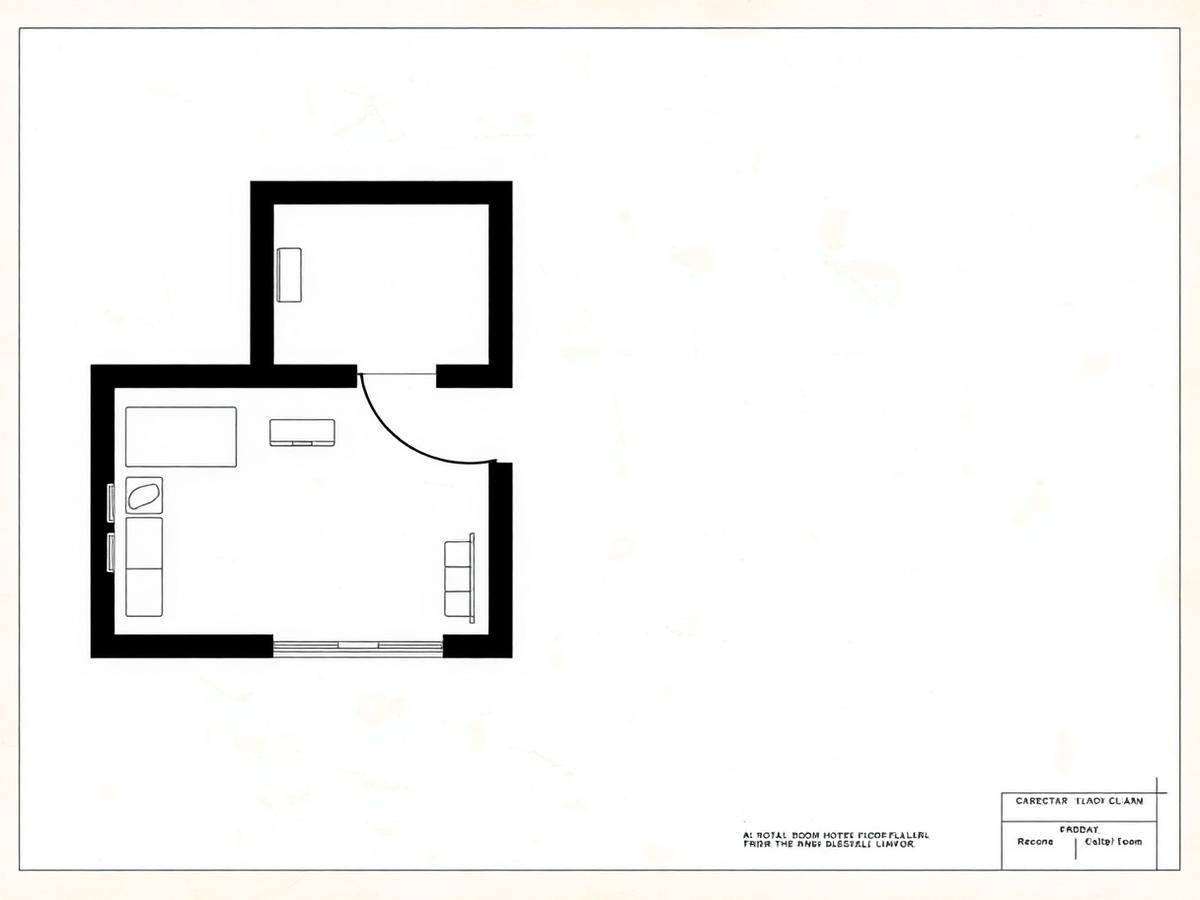 Furniture layout and drawing finalization